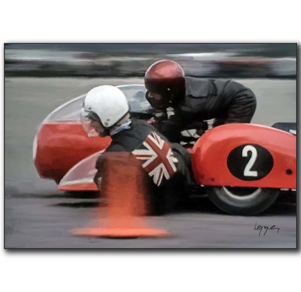 Poster Charles Leclerc Sur Toile Sans Cadre - Motif Pilote De Course - Décoration Murale Sport Auto