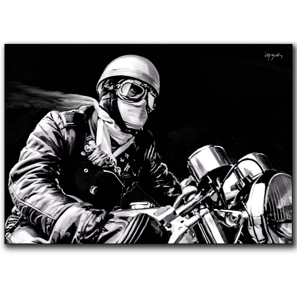 Motard-au-foulard-illustration-philippe-lepape
