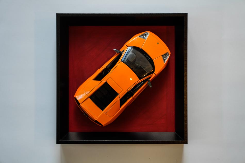 Tableau 20 x 20 3D ferrari porsche lamborghini ph lepape - 00019